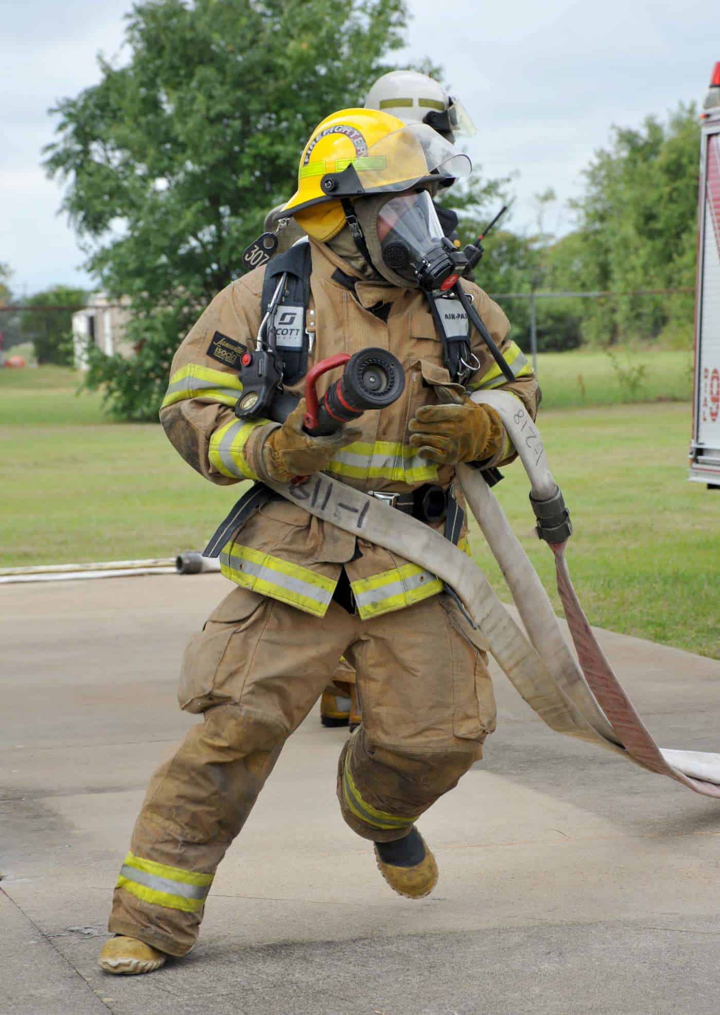 Firefighter student