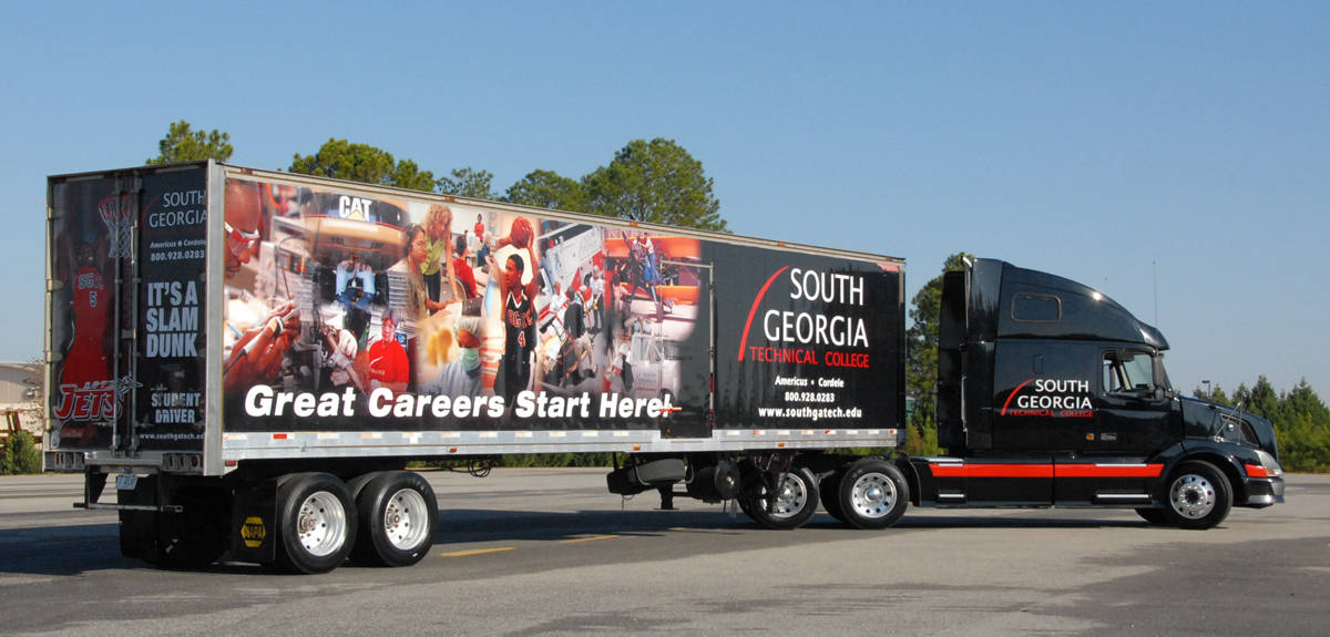 Students may receive free tuition for commercial truck driving.