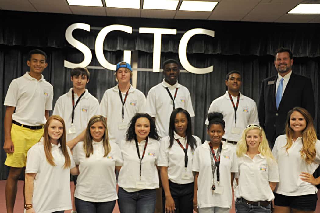 Shown above are some of the students who attended the SGTC Stem Academy.