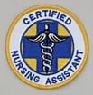 Certified Nursing Assistant badge.
