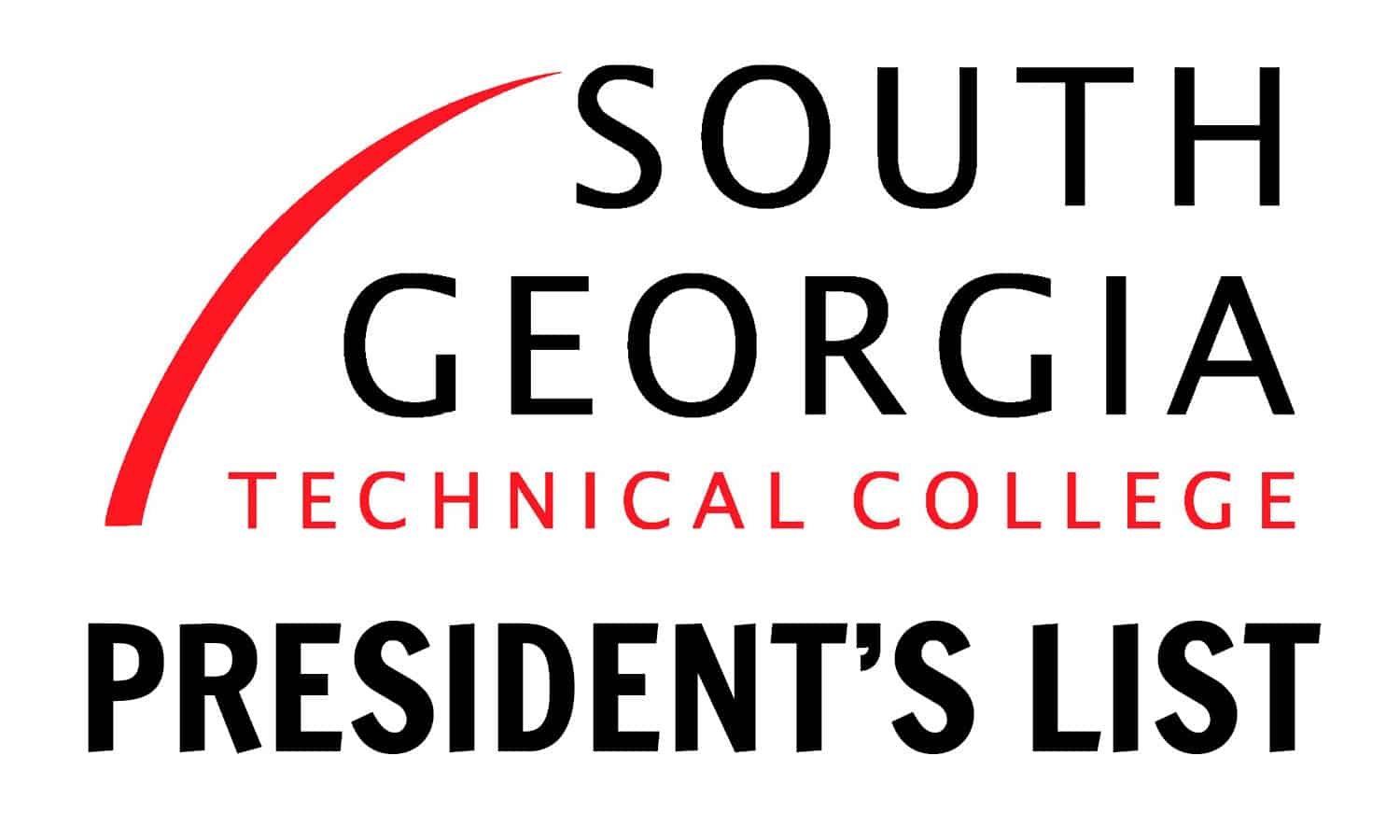 SGTC President's List logo.