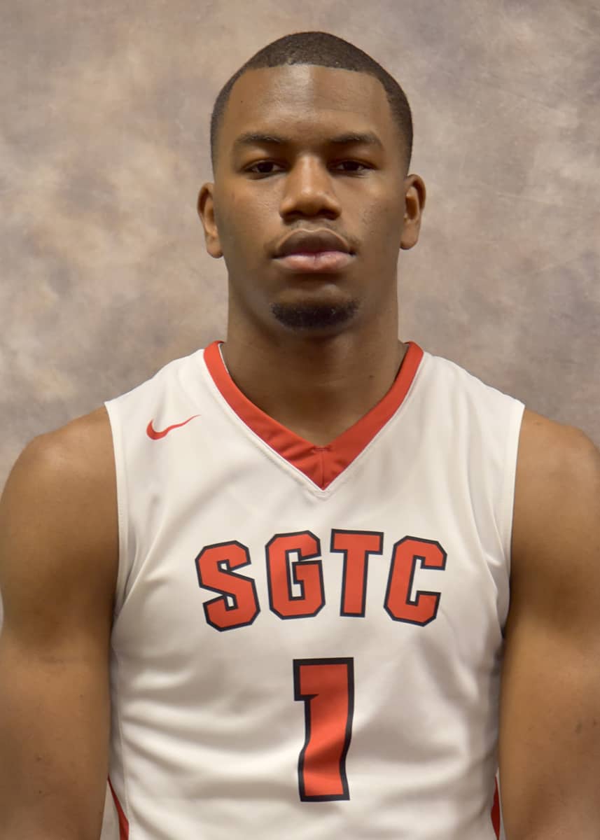 SGTC's Andre Kennedy (1) was selected as the GCAA Co-Player of the Week.