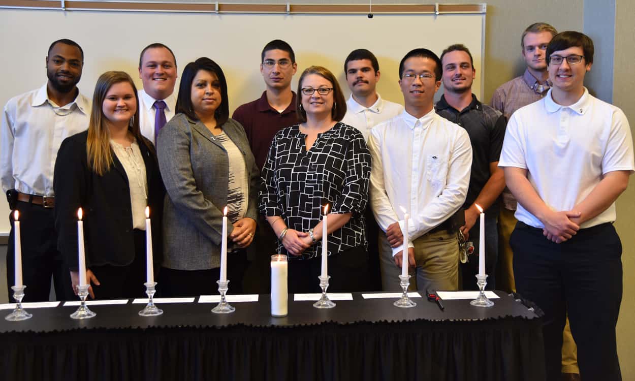 SGTC’s Americus chapter of NTHS recently held an induction ceremony for its new members.