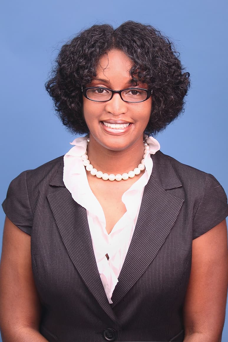 Shown is a professional picture of Eshonda Blue.