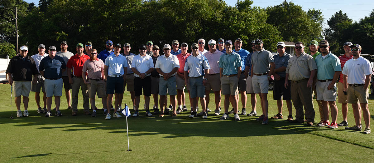 Shown above are the John Deere officials who participated in the “South Georgia Classic” golf tournament to raise funds for the South Georgia Technical College Foundation and the John Deere Tech scholarships.