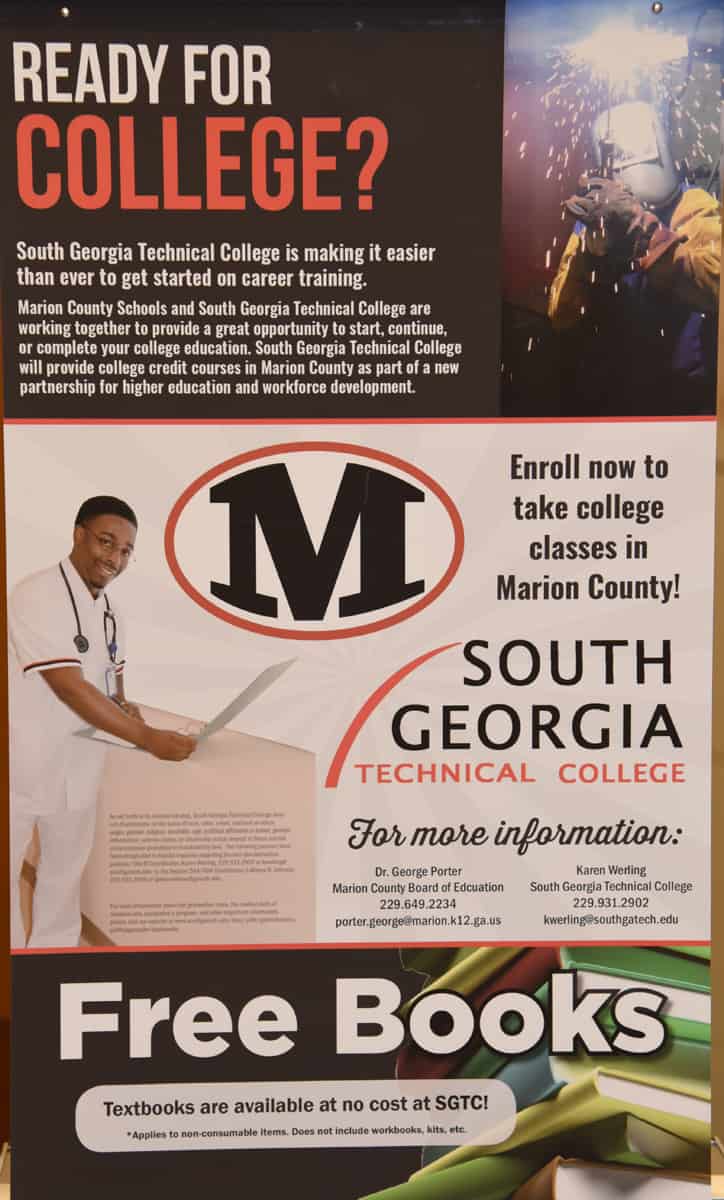 SGTC poster about Marion County connections