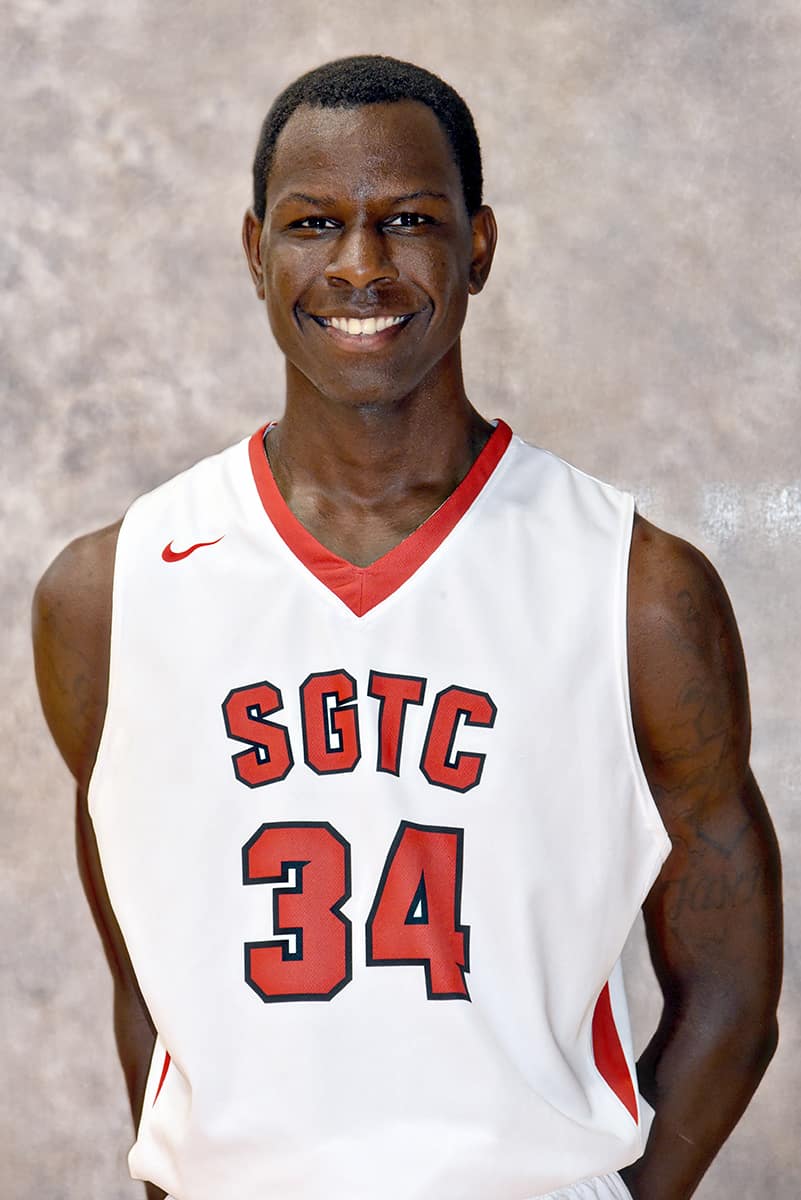 South Georgia Technical College’s Marquel Wiggins (34) was selected as the GCAA Division I men’s basketball Player of the Week recently for the second time this season.