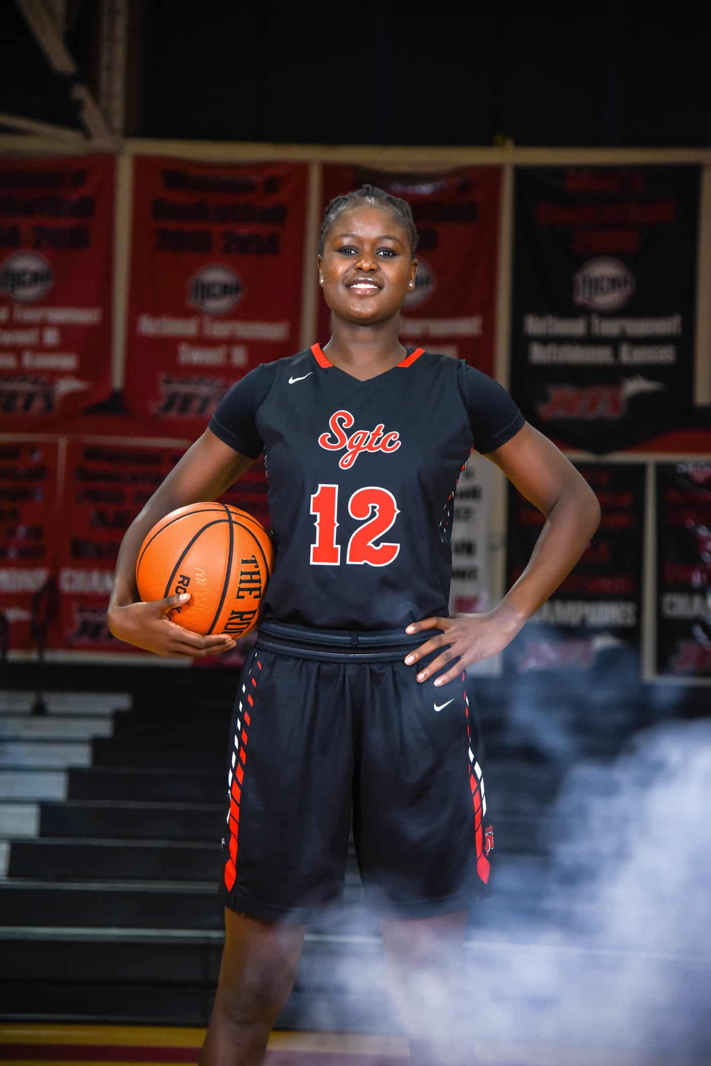 Fatou Pouye, 12, named GCAA Player of the Week for the second consecutive week.