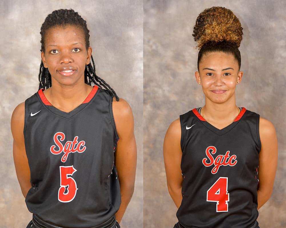 Amara Edeh, 5, and Alyssa Nieves, 4, were the top scorers for the Lady Jets in their wins over Roane State and Pensacola State in the Georgia Highlands Thanksgiving Classic Tournament.