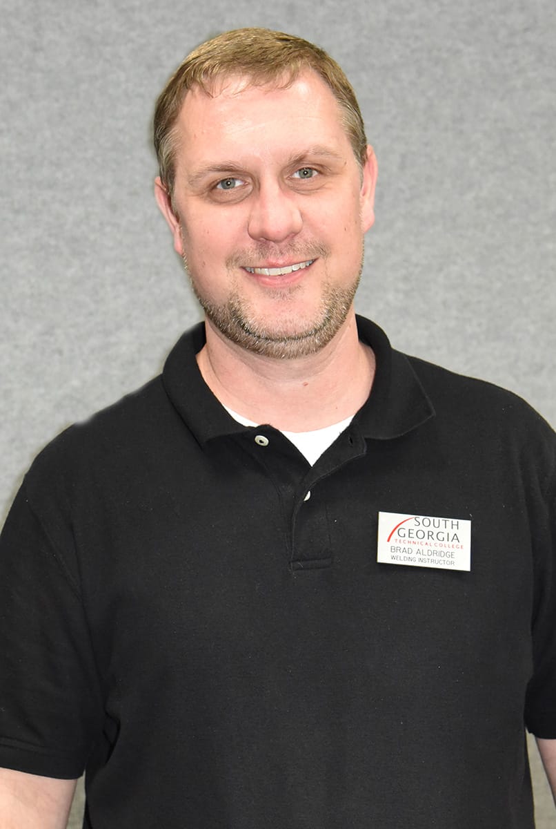 Brad Aldridge named SGTC Crisp County Center Welding Instructor.