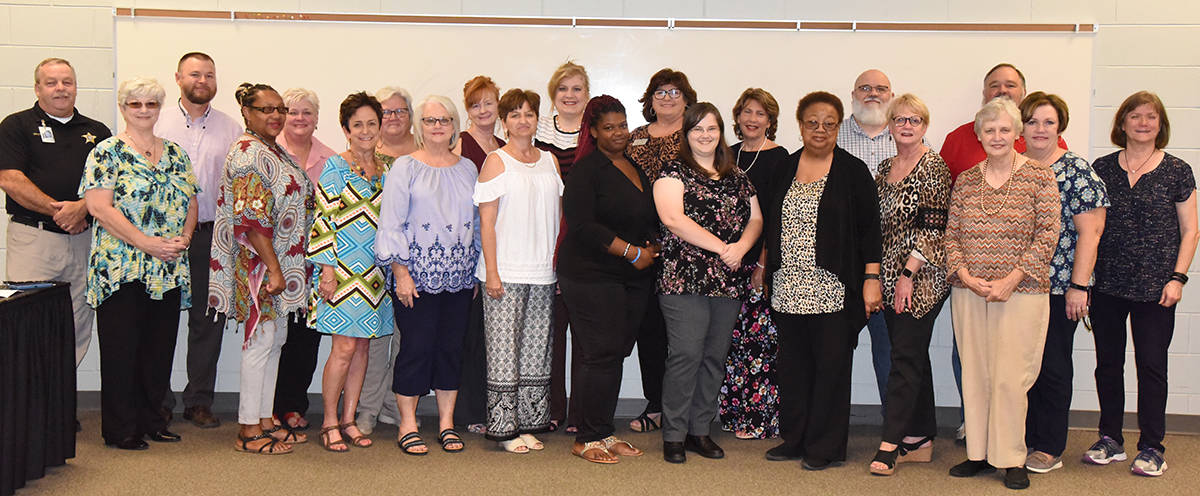 Shown above are the members who attended the South Georgia Technical College Adult Education Advisory meeting.