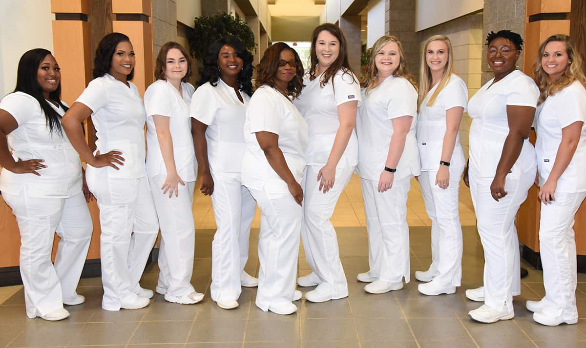 Shown above are the Fall 2019 Licensed Practical Nursing graduates from South Georgia Technical College.
