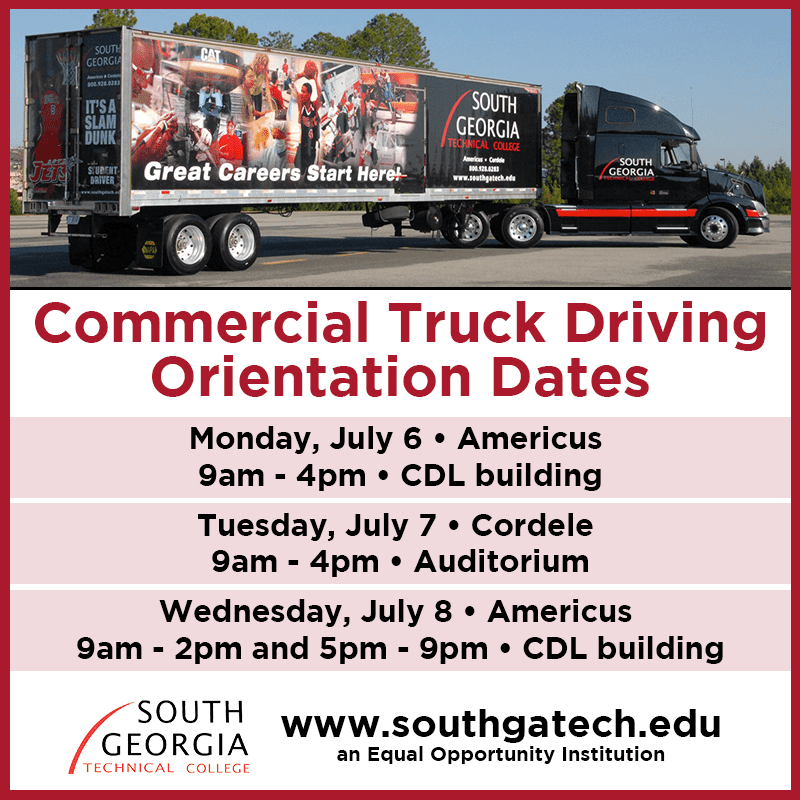 Commercial Truck Driving Orientation Dates announced