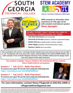South Georgia Technical College is hosting an interactive STEM event featuring scientist and motivational speaker Steve Spangler.