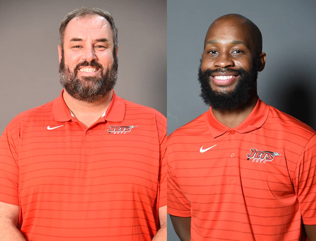 Chris Ballauer has been named as the new South Georgia Technical College Jets head basketball coach and Jaren Harris is now the full-time assistant basketball coach for the Jets.