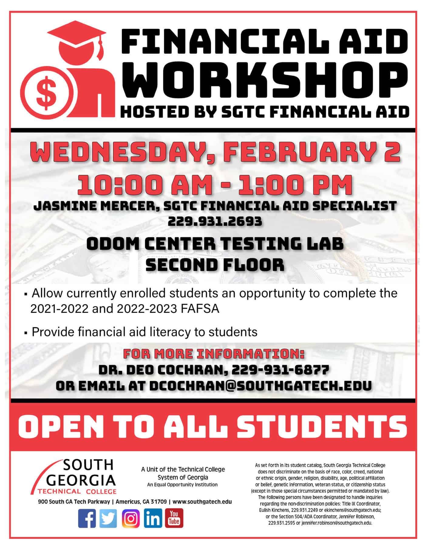 Financial Aid Workshop February 2