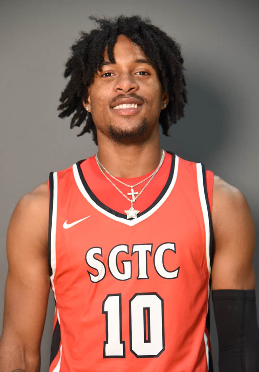 Marvin McGhee (10) scored 27 points for the Jets against East Georgia State College.