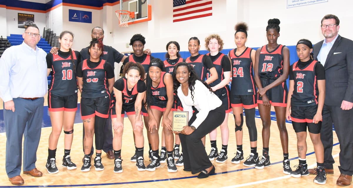 The SGTC Lady Jets finish the GCAA conference in second place and finished second in the NJCAA Region XVII tournament finals behind the Georgia Highlands Lady Chargers.