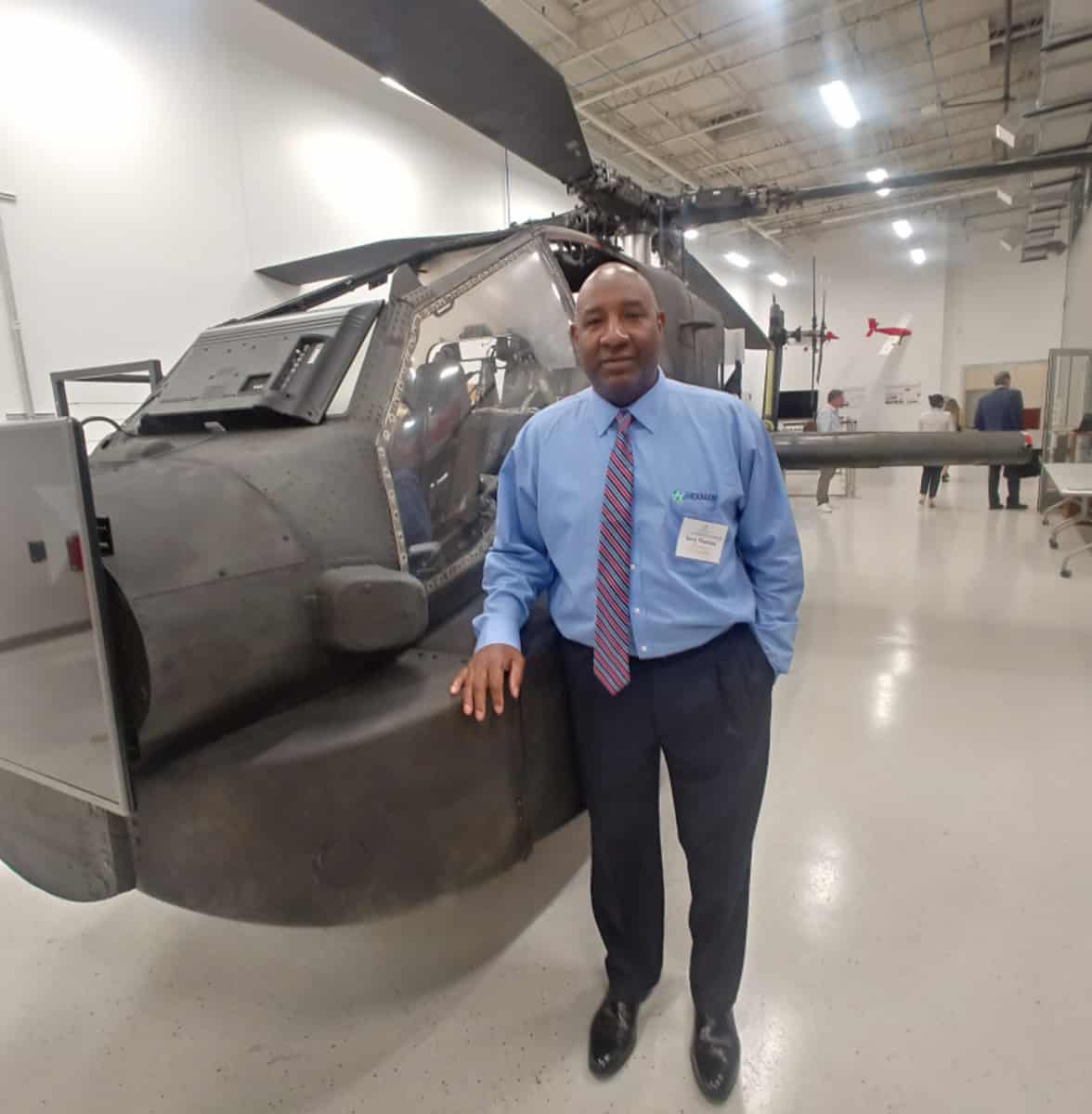 SGTC Aviation Maintenance graduate Terry Thomas is shown above. He is now working as a Senior Consultant, MSG3 Maintenance Programs at Hexagon US Federal.