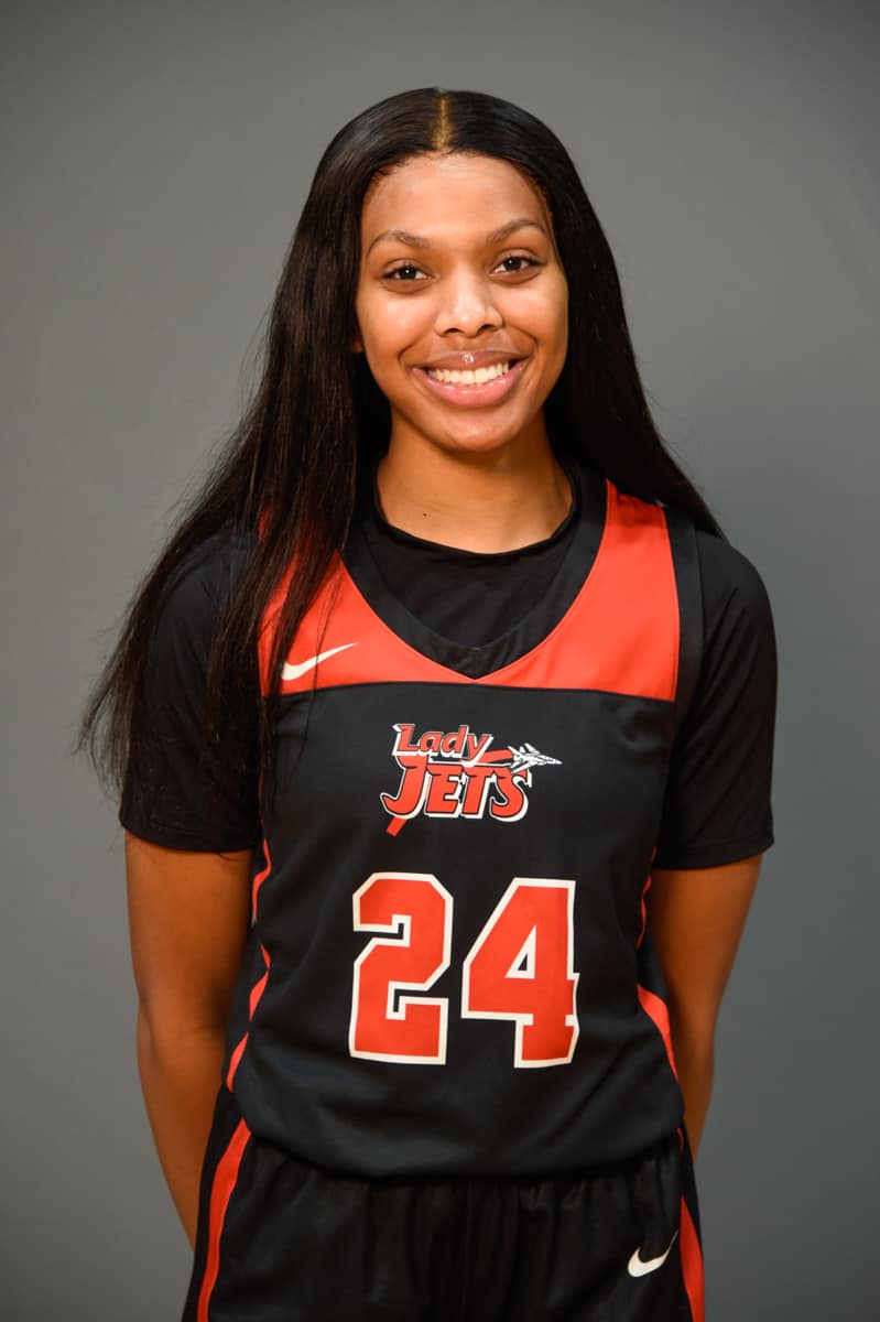 Camryn James, 24, named Women’s Basketball GCAA Player of the Week.