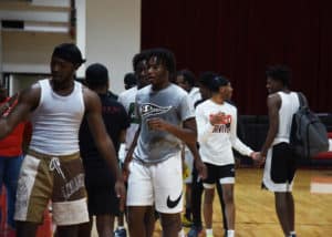 SGTC students enjoyed the inner-student basketball game as part of the SGTC Alumni-Sophomore Celebration.