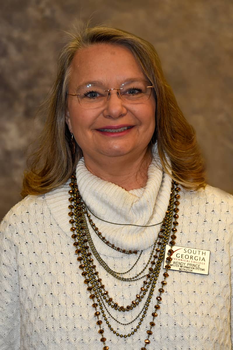 Wendy Prince joins SGTC as CIS Instructor on the Crisp County Center campus.