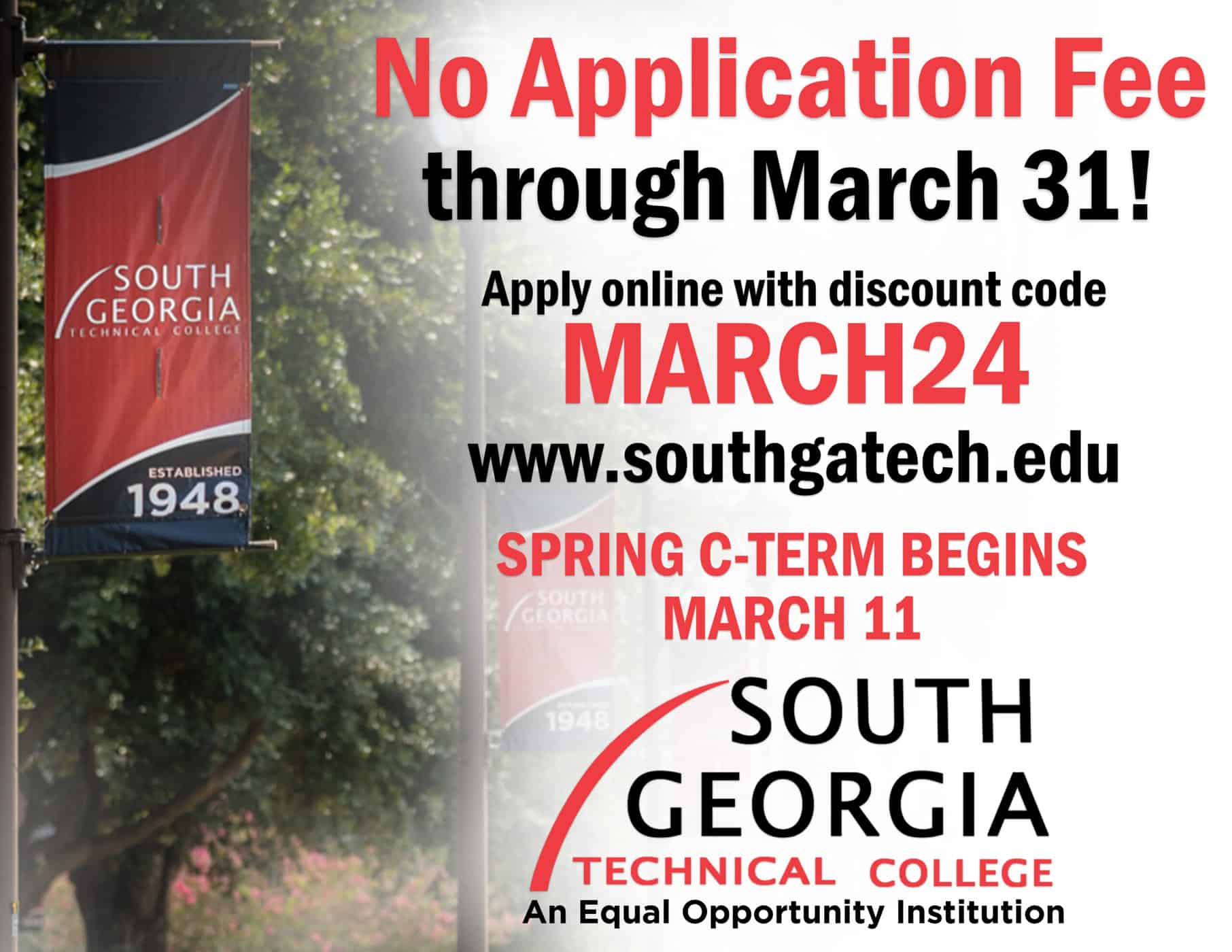 SGTC eight-week mini-mester begins March 11.