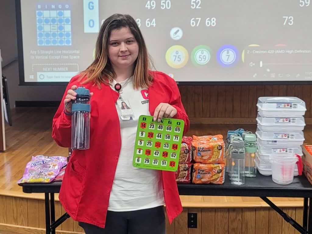 Students enjoy spring fling activities