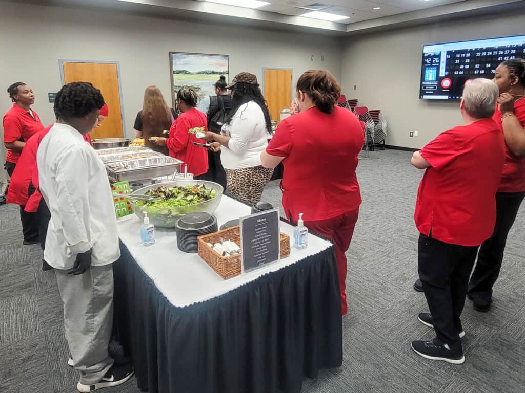 Students enjoy spring fling activities