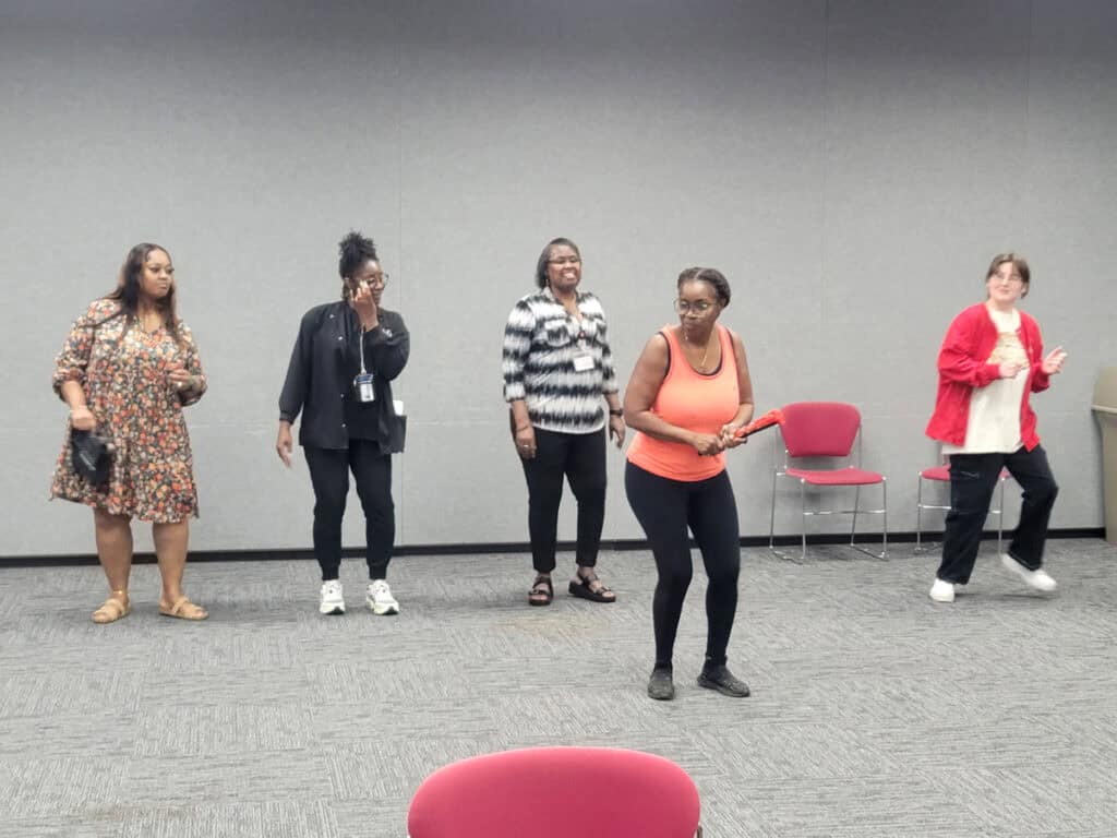 Students enjoy spring fling activities