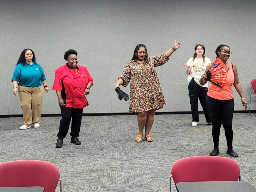 Students enjoy spring fling activities