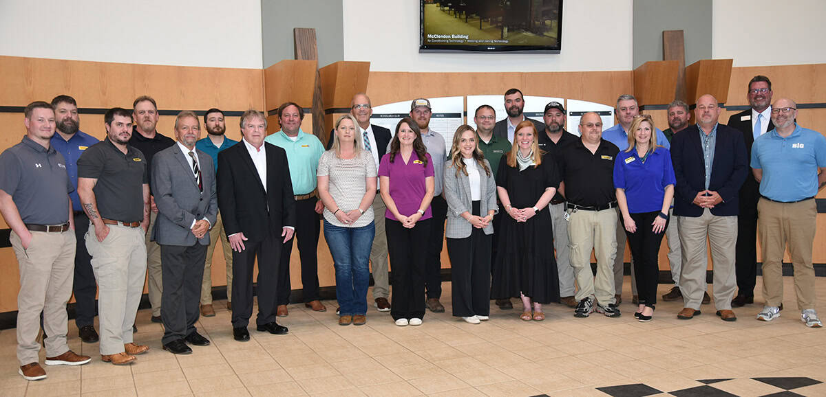 A large number of Caterpillar officials were on hand to support graduates and their families at the SGTC Graduation and Dealer sponsor dinner.
