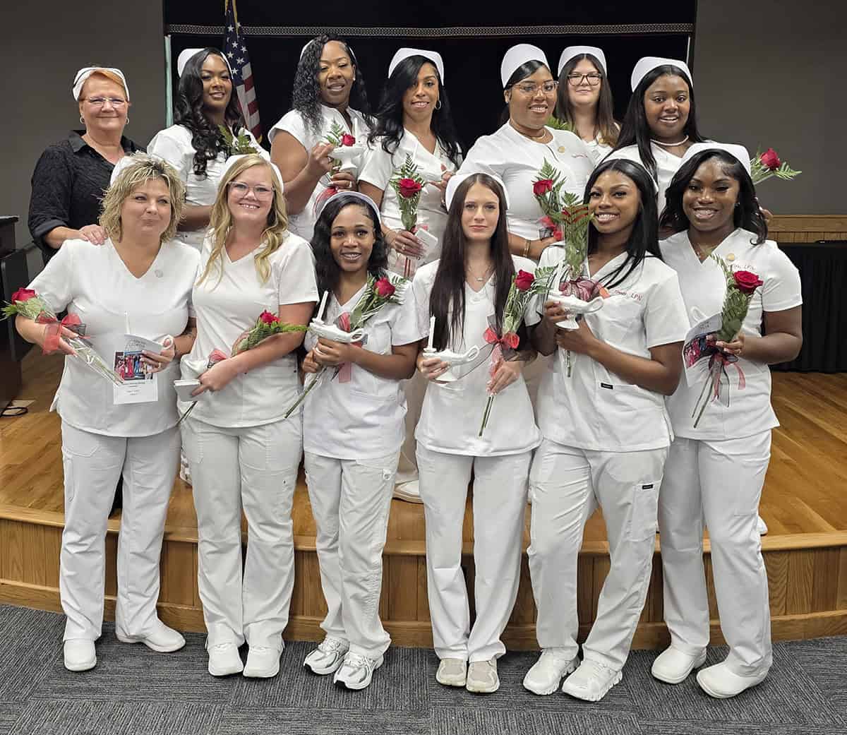 SGTC Crisp County Center August 2025 graduates with instructor Kelly Northern.