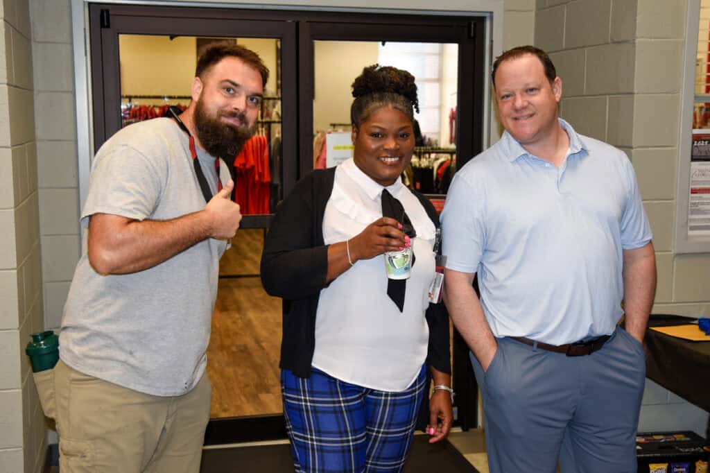 People at the SGTC resource fair