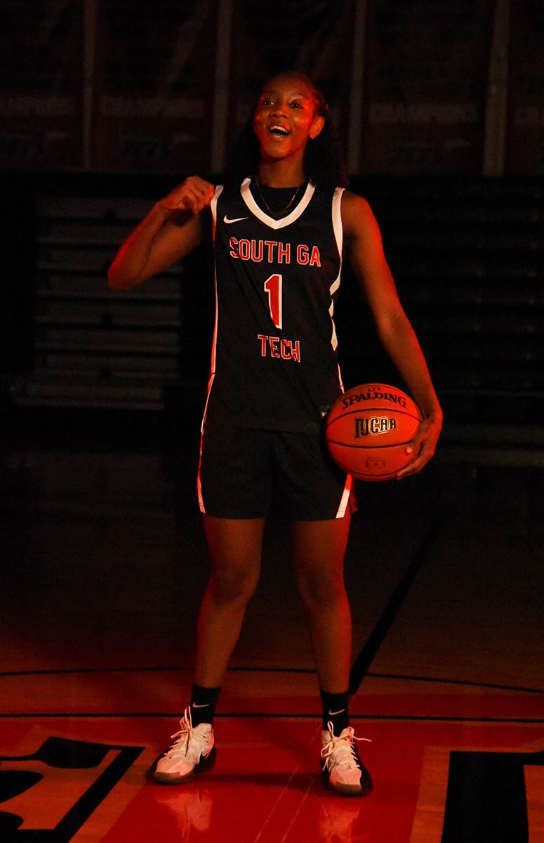 Ja’Niya Broome, 1, was the top scorer for the Lady Jets over the weekend with 39 points against Daytona State College and 14 points against Eastern Florida State.