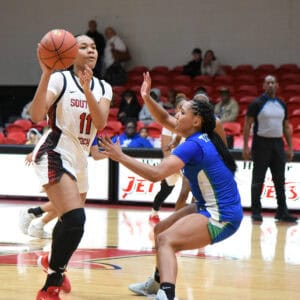 The Lady Jets defeated Eastern Florida in the SGTC Lady Jets Holiday Classic.