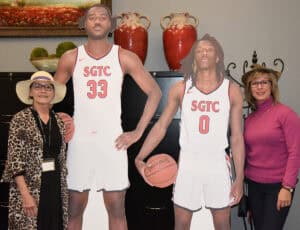 SGTC faculty, staff and students have enjoyed wearing hats and dressing as twins during the first place of the Homecoming week festivities.